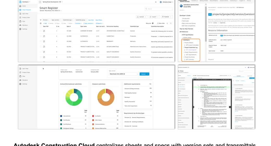 Autodesk Construction Cloud interface
